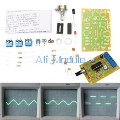ICL8038 Monolithic Function Signal Generator Module DIY Kit Sine Square Triangle