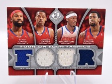 2009-10 Upper Deck Four on Four Fabrics Kobe Bryant, DeAndre Jordon, etc 91/99