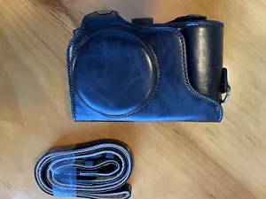 Protective Case for Fujifilm Camera Leather Bag Cover with Strap - Picture 1 of 3