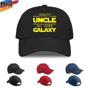 Gorra de béisbol Best Tío regalo divertida mejor de la galaxia papá sombrero de cumpleaños para él - Imagen 1 de 6