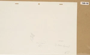 SpongeBob Original Production Drawing 149-19 - Used Condition - Picture 1 of 3