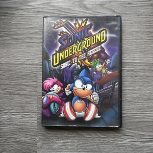 Sonic Underground Sonic to the Rescue DVD Sonic The Hedgehog Cartoon Sega - Picture 1 of 4