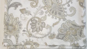 Ralph Lauren Paisley Shower Curtain Cotton PLS READ 69" x 66" - Picture 1 of 22