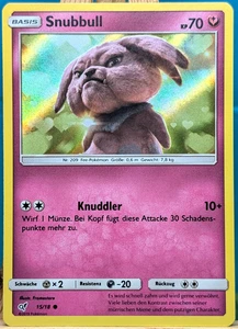 POKEMON - Master Detective Pikachu - Snubbull - 15/18 - HOLO - alemán - Imagen 1 de 1