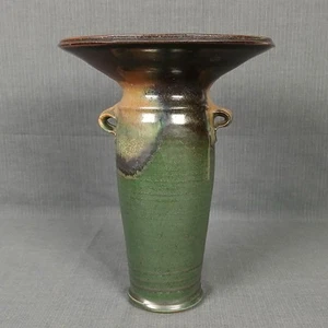 Unique Arts and Crafts Tall Vase Studio Art Pottery - Picture 1 of 15