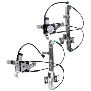 For 2001-2006 GMC Yukon 4-Door Rear Left Right Power Window Regulator With Motor - Picture 1 of 8
