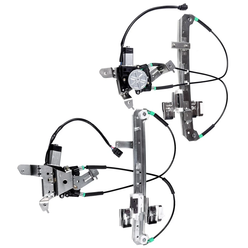 Regulador de ventana eléctrica trasero izquierdo derecho con motor para GMC Yukon 2001-2006 4 puertas Foto 1 de 4