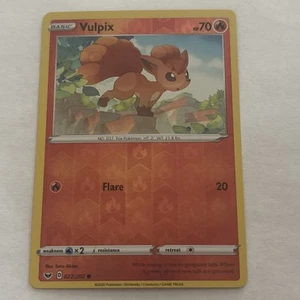 Pokemon TCG Vulpix Spada e Scudo 022/202 Reverse Holo Comune - Foto 1 di 2
