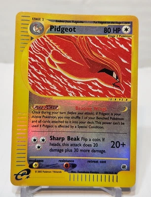 Pidgeot 59/165 Reverse Holo Rare Expedition Pokemon 456 - Image 1 of 4