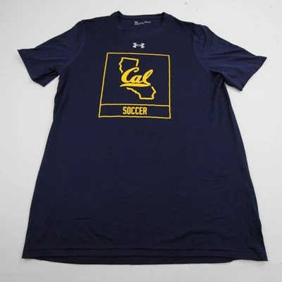 California Golden Bears Under Armour Short Sleeve Shirt Men's Navy Used - Image 1 of 4