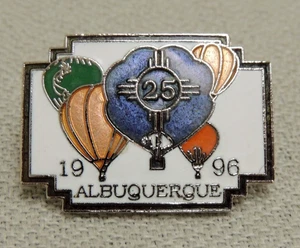 Albuquerque Balloon 1996 pin 25th Anniversary Pin by Plano Pin NOT AIBF - Picture 1 of 4