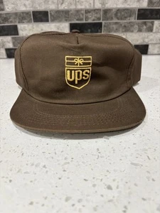 Vintage UPS Hat Cap Snapback Made In USA K Products - Picture 1 of 11