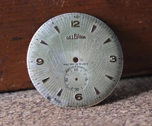 Original Dial Delbana Watch Parts Swiss wristwatch - Picture 1 of 3