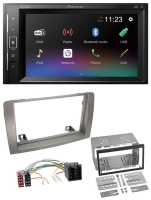Pioneer DAB MP3 2DIN Bluetooth USB Autoradio für Lancia Musa (2004-2012) - Bild 1 von 4