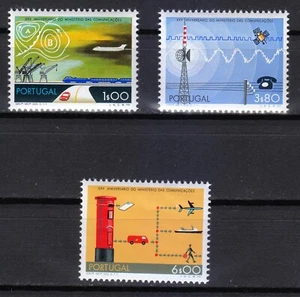 Portugal 1973 MNH Mi 1209-1211 Sc 1180-1182 Ministry of Communications. Radio ** - Picture 1 of 1