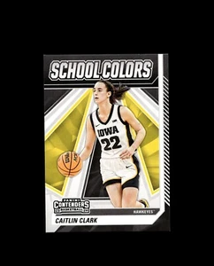 2024 Panini Caitlin Clark Collection - School Colors #SC2 Caitlin Clark (RC) - Bild 1 von 2