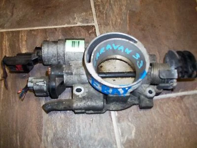 2001 2002 DODGE CARAVAN VOYAGER TOWN & COUNTRY THROTTLE BODY VALVE ASSEMBLY 3.3L - Image 1 of 2