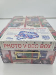 Pioneer Photo/Video Box VTG 1996 Style B-1 Acid Free Factory Sealed New Holiday - Picture 1 of 3