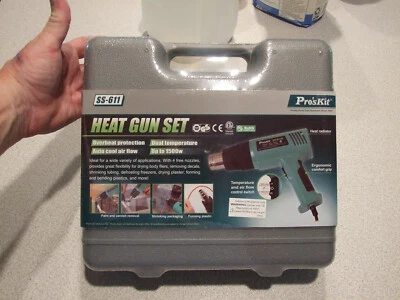 PRO'SKIT Heat Gun Set Pro's Kit Brand New Unopened Very Nice! SS-611
