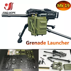 Lanzagranadas Modelo Militar Ejército de Estados Unidos Montaje Juguete MK19-0 Escala 1:6 MK19-0 - Imagen 1 de 7