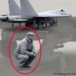 1/48 Resin Figur Modellbausatz Russian Modern Ground Crew unasssambled unbemalt - Bild 1 von 3
