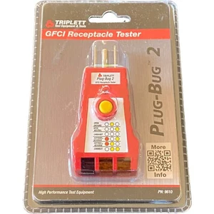 Triplett 9610 Plug-Bug GFCI Buchsentester - Bild 1 von 2