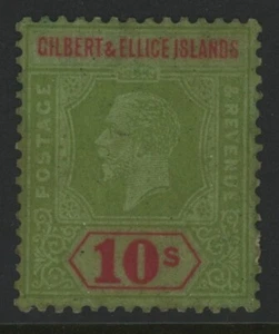 GILBERT & ELLICE ISLANDS, MINT, #31, OG HR, INTERESTING - Picture 1 of 1