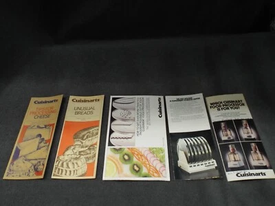 Booklets Instructions Recipes-Cuisinart DLC-8-10 Food Processor Blade Attachment - Image 1 of 4