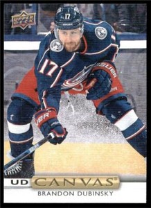 2019-20 Upper Deck UD Canvas #C31 Brandon Dubinsky - Columbus Blue Jackets