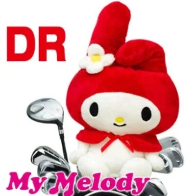 ENJOY CADDIE BAG Sanrio My Melody Head cover for driver / Golf Plush Doll Japan New sports