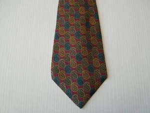 ALCIONE MILANO SILK TIE SETA CRAVATTA MADE IN ITALY 2178 - Imagen 1 de 7