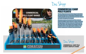 Preston Innovations Des Shipp Commercial Carp Pole Float Range - Picture 1 of 1
