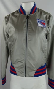 New York Rangers NHL Starter Women's Bomber Jacket - Picture 1 of 10