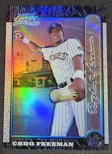 1999 Bowman Chrome International Refractor #115 Choo Freeman Rookie RC Rare /100