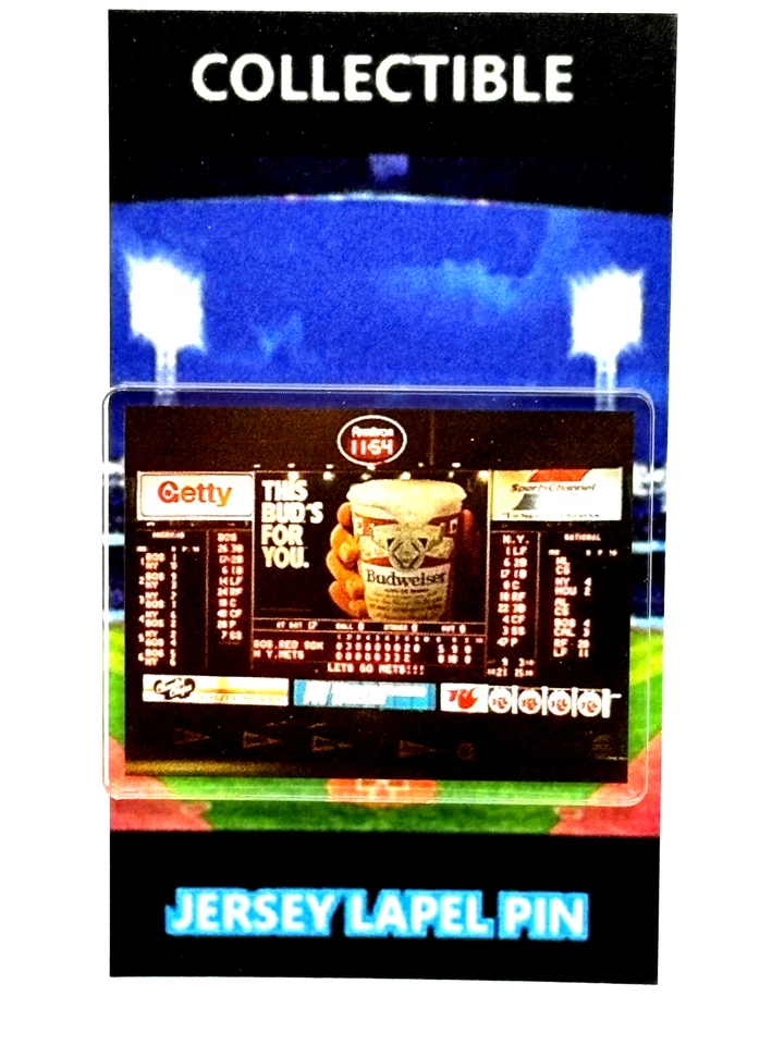 New York Mets lapel pin-1986 World Series Classic RETRO Collectible-AMAZIN'S 2.0 - Image 1 of 1