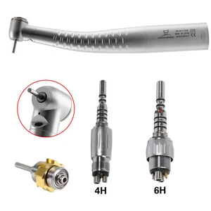 Dentale Turbina Fiber Optic Handpiece High Speed Fit KaVo LED Coupling 4/6holes - Imagen 1 de 38