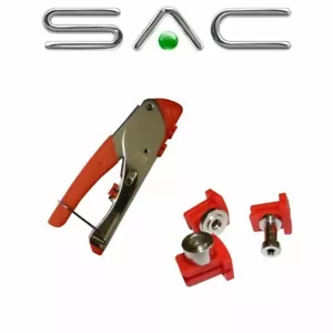 More details for sac snap-seal triple f, bnc, rca 3 in 1 crimp tool for rg6, rg59 cables c2004