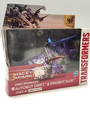 Transformers Age of Extinction Dino Sparkers Autobot Drift Dinobot Slug Figure - Image 1 of 4