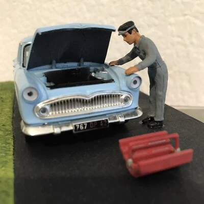 ALTAYA 1/43 DIORAMA LA ROUTE BLEUE RN7 -  LA PANNE ÉTAPE 6 - NEUF AVEC BOÎTE - Photo 1/4