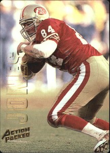 1993 Action Packed Football Card #122 Brent Jones