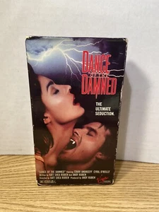 Dance of the Damned VHS 1989 Starr Andreeff RARE Horror Vampires Free Ship! - Picture 1 of 7