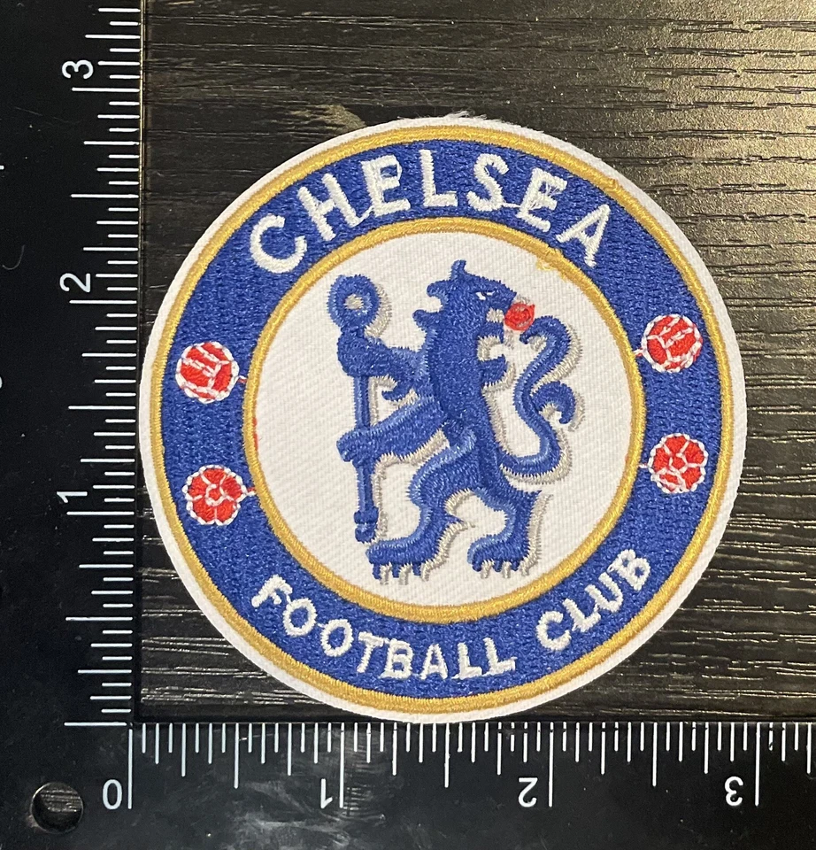 CHELSEA FC IRON ON EMBORIDERED PATCH. EPL ENGLISH PREMIER LEAGUE SOCCER - Image 1 of 1