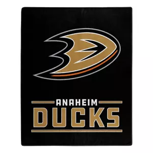 Anaheim Ducks Blanket 50x60 Raschel Interference Design - Picture 1 of 1