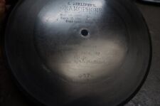 7 inch emile berliner gramophone record VIOLIN solo Charle D"almaine 1900