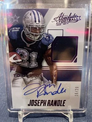 2014 Absolute Joseph Randle Auto Tools Of The Trade PURPLE /20 - Image 1 of 4