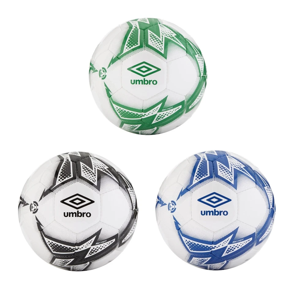 Umbro Fußball Größe 4 Neo League ST Trainingsfußball Bälle AUFGEBLASEN GESENDET