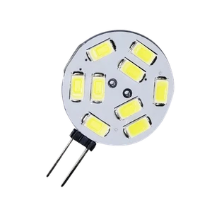 10 Pack Dimmable LED Light Bulb G4 DC12V 5730SMD 9leds for Boat Yacht - Picture 1 of 9