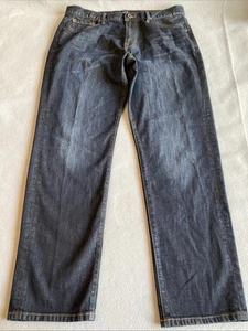Lucky Brand 221 Original Straight Jeans Men's Sz 36x32  Dark Wash - Picture 1 of 17