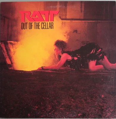 MINT RATT Out Of The Cellar Japan pressing 12'' vinyl Lp 1984 rare metal - Image 1 of 4
