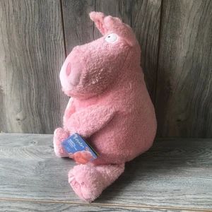 Peluche Kohls Cares Sandra Boynton Pink Tippy Pig 13” juguete de peluche con etiquetas - Imagen 1 de 6